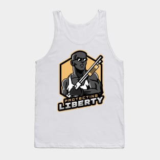 Protecting Liberty - Shotgun Tank Top